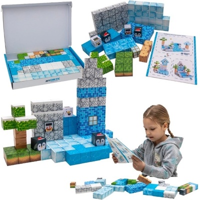 iMex Toys Magnetická stavebnice 92 ks