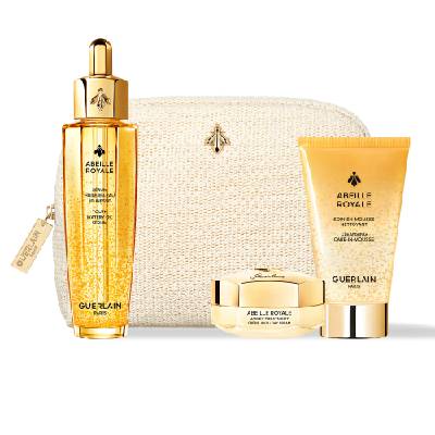 КОМПЛЕКТ GUERLAIN Abeille Royale Age-Defying Programme Youth Watery Oil Serum Серум дамски