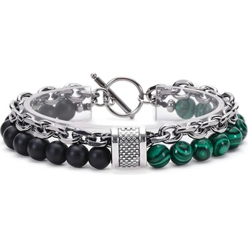 HARAHU Гривна ma-34427 - Черна / Зелена kp34427 (ma-34427)