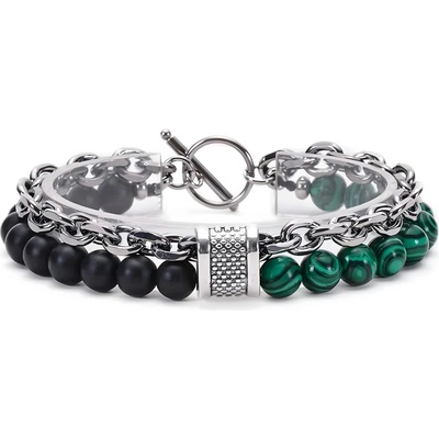 HARAHU Гривна ma-34427 - Черна / Зелена kp34427 (ma-34427)