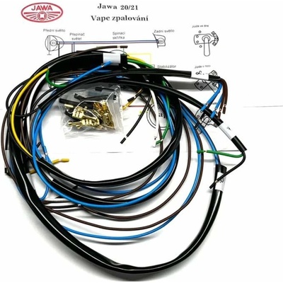 Elektroinstalace Jawa Pionýr 50/05, 20,21 VAPE