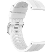 BStrap Silicone Cube remienok na Xiaomi Watch S1 Active, white SHU004C0813