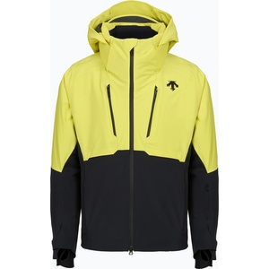Descente Мъжко скиорско яке Descente Shoulder Padd black/green