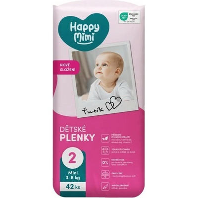 Happy Mimi Flexi Comfort Maxi 4 7 – 14 kg 42 ks