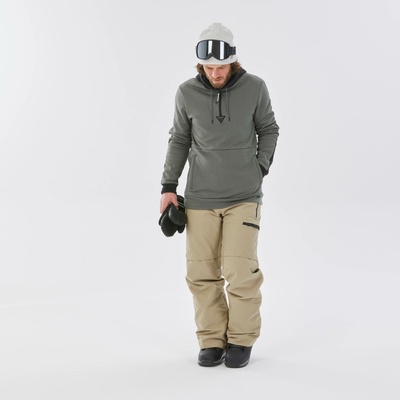Dreamscape pánska snowboardová mikina SNB HDY kaki zelená 200