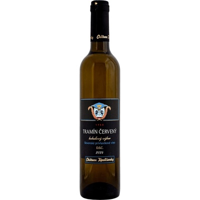 Chateau Topolčianky Tramín Červený Bobuľový výber Biele Sladké D.S.C. 11% 0,5 l (čistá fľaša)