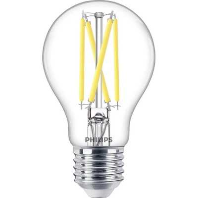 Philips Lighting 871951432383400 LED D A G E27 klasická žiarovka 6 W = 60 W teplá biela