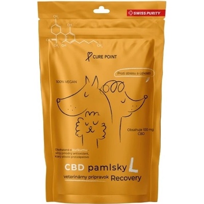 Cure Point CBD maškrty Recovery L 100 g