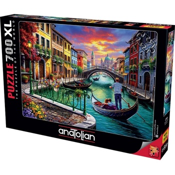 Anatolian Пъзел Anatolian от 700 XL части - Черна гондола (P2709)