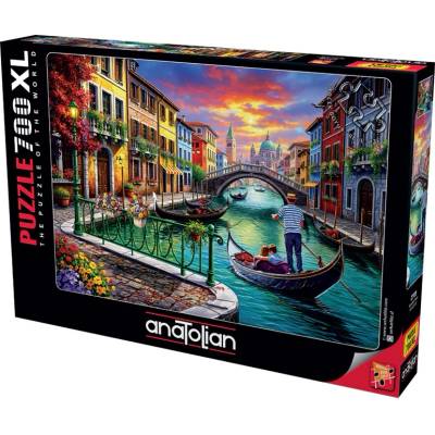 Anatolian Пъзел Anatolian от 700 XL части - Черна гондола (P2709)