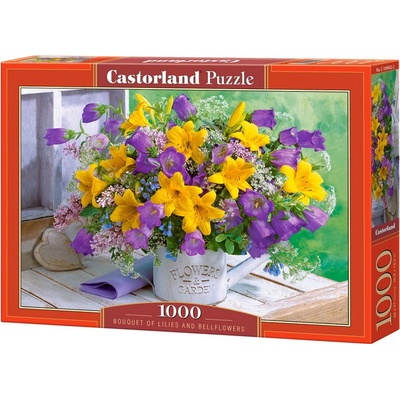 Castorland Ľalie a Zvončeky 1000 dielov