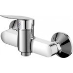 Inter Ceramic Стенен смесител за вана и душ alfi icf 9420123, месинг, хром, без чучур, с подвижен душ, държач и шлаух (9420123)