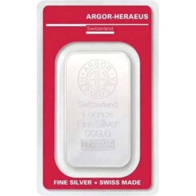 Argor-Heraeus Stříbrný slitek 1 oz – Zbozi.Blesk.cz