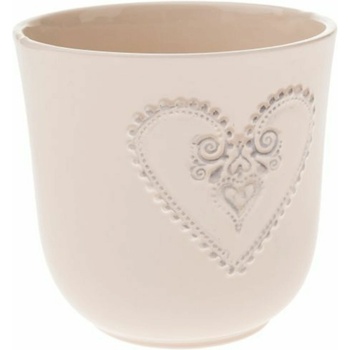 Casa de Engel Керамичен калъф за саксия със сърце, 0/24 Casa de Engel | Lilav | Home | UNI