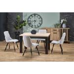 Halmar Разтегателна трапезна маса BAGIO 120-160 см дъб / черно (BAGIO/black/ table/halmar)