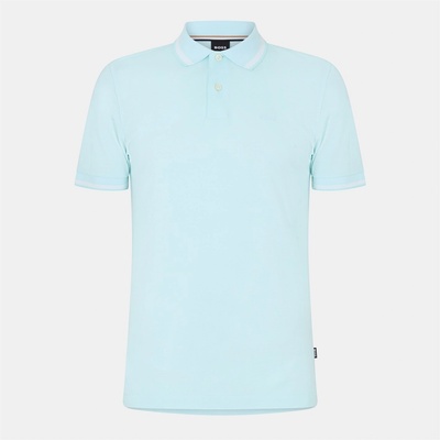 Boss Блуза с яка Boss Parlay Pique Polo Shirt - Open Green