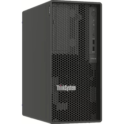 Сървър, Lenovo ThinkSystem ST50 V3, Intel Xeon 6315P (2.80 GHz, 4-core, 12 MB Cache, 55W), 1x16GB 1Rx8, 2x960GB SSD, SW RD, 1x500W, XCC2 Standard (7DF3A03EEA)