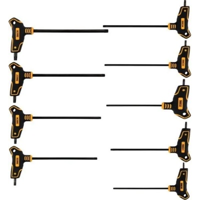 TOYA Комплект Т-образни отвертки VOREL, TORX, Tx10 - Tx50, 9 части (EURO 56639)