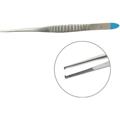Matopat Matopat Instrument – chirurgická pinzeta Gillies, s ozubením, 25 ks 25 ks 15 cm