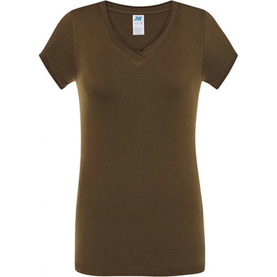 Dámské V-Neck Sicilia Hnědá