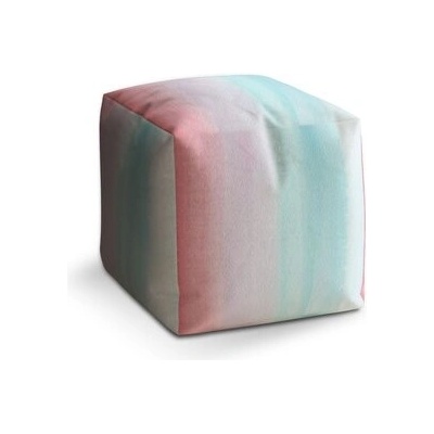 Sablio Taburet Cube Cukrová vata: 40x40x40 cm