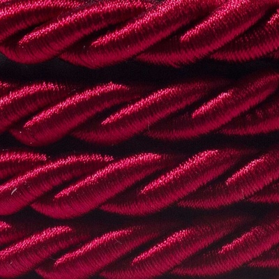Creative Cables 3x0,75mm² tmavě bordo textílie16 mm 1 m