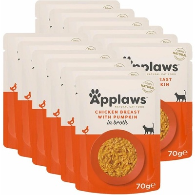 Applaws s kuřecími prsy a dýní 12 x 70 g