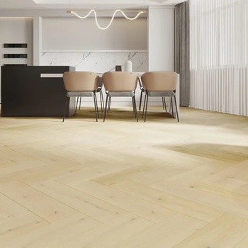 Barlinek Трислоен паркет Barlinek Oak Bianco Herringbone (5751)
