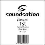 Soundsation Единична първа МИ струна за класическа китара sc132-1