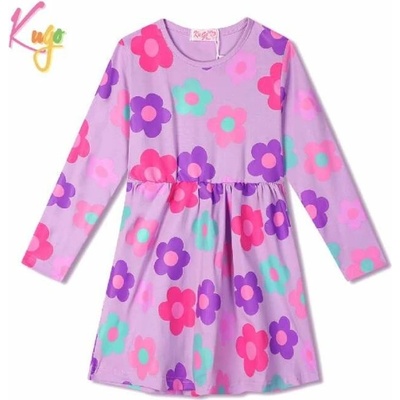 Kugo dívčí šaty dl.r. HC9359 fialové – Hledejceny.cz