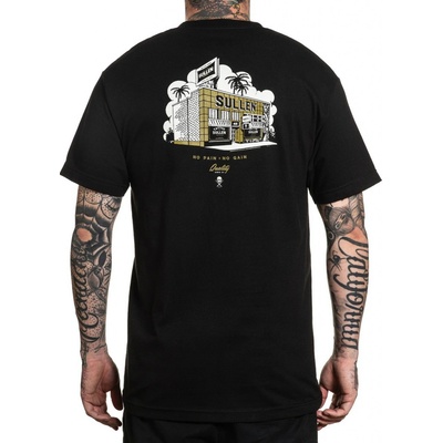 Sullen hardcore tričko Tat Shop čierne