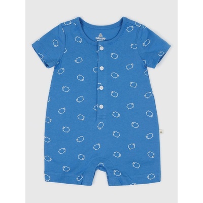 GAP Baby krátký overal Modrá