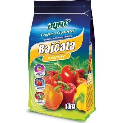 AGRO Hnojivo organicko-minerálne na paradajky a papriku 1 kg