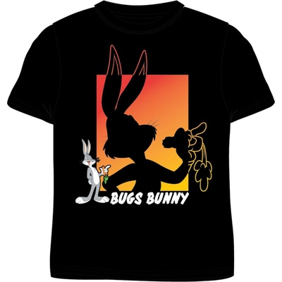 Looney Tunes licence Chlapčenské tričko Looney Tunes 5202589, čierna Čierná