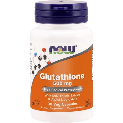 Now Foods Foods Glutation 500 mg 30 veg kapslí