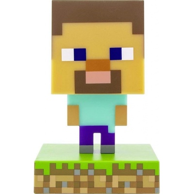Minecraft Steve Icon Lamp