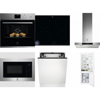 Set Electrolux KODGH70TX + LIR60433B + LFT426X + EMS4253TEX + EEA27200L + ENT6TF18S