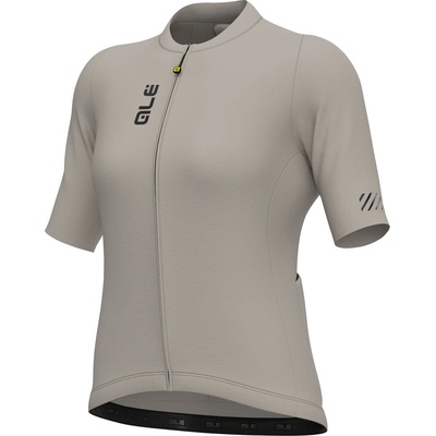 Alé Дамска фланелка с къс ръкав за колоездене Alé Women's Pragma Color Block Off Road S/S Jersey Cycling jersey - Stone (156-2372-0215)