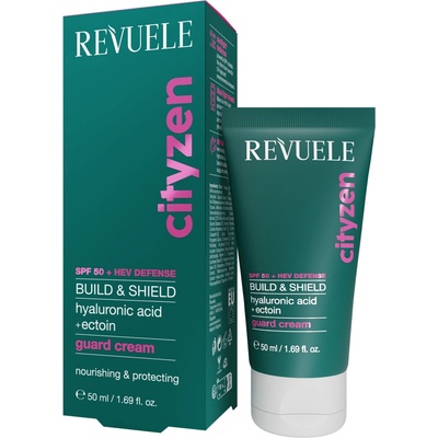 Revuele Build&Shield hydratačný krém na tvár s UV filtrom 50 ml