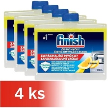 Finish čistič umývačky riadu Lemon 4 x 250 ml