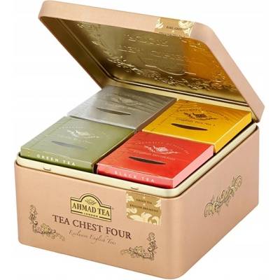 Ahmad Tea Chest Four New Dárkové balení čajů 40 ks