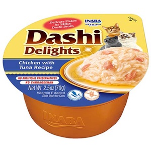 Inaba Foods Dashi chicken & tuna in sauce 70 g