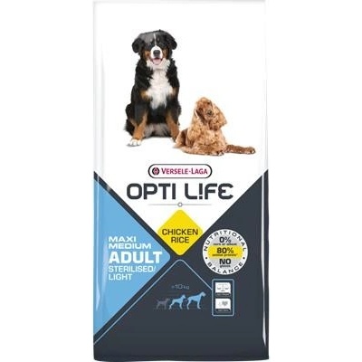 Versele Laga Opti Life Adult Light Medium & Maxi 12,5 kg