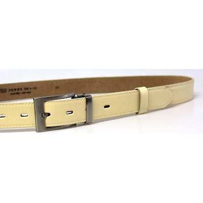Penny Belts pánský kožený opasek 30-020-3-02 béžový