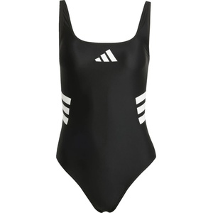 Adidas Дамски бански костюм adidas Women's 3 Stripes Uback Suit Swimsuit - Black / White - размер 34 (EU) (150-4473-0113)