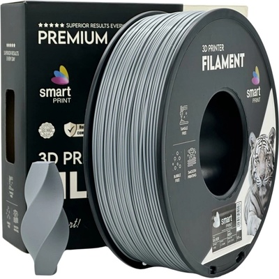 Smart Print ABS+ strieborný 1,75mm 1kg