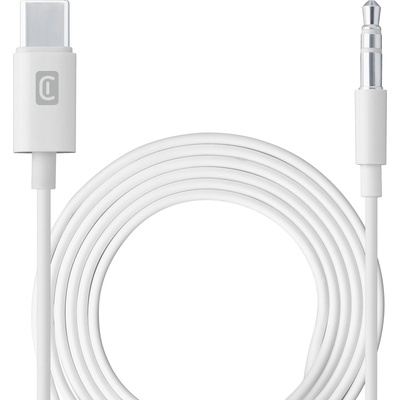 Cellularline Audio кабел Cellularline Type-C към 3.5мм, Бял