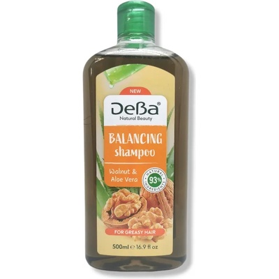 ДЕВА шампоан за коса, Орех и алое вера, 500мл
