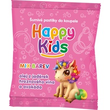 Happy Kids šumivé pastilky do kúpeľa 40 g