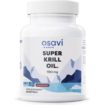 Osavi Super Krill Oil, 1180 mg, 60 гел капсули, Osavi